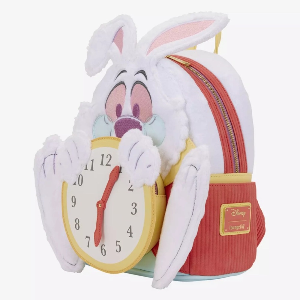 Loungefly Disney Alice in Wonderland White Rabbit
Figural Mini Backpack & Wallet - Picture 5 of 11